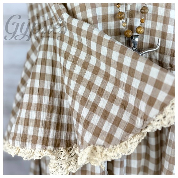 POL DISCOUNTED Farmhouse Vintage Prairie Dress - Picture 6 of 15